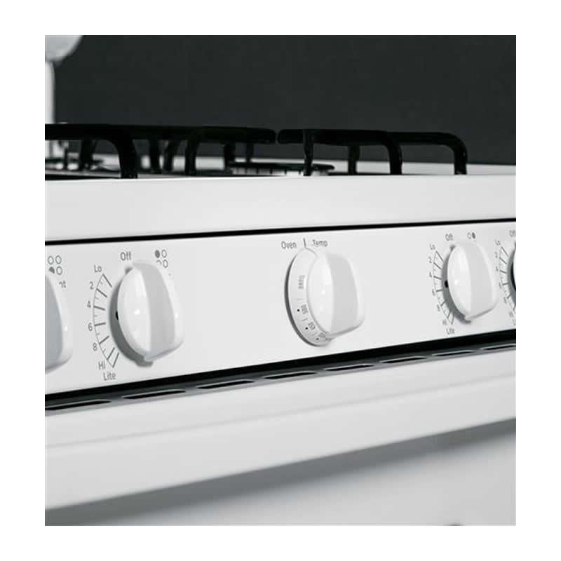 Hotpoint 30-inch Freestanding Gas Range RGB526DEHWW IMAGE 4