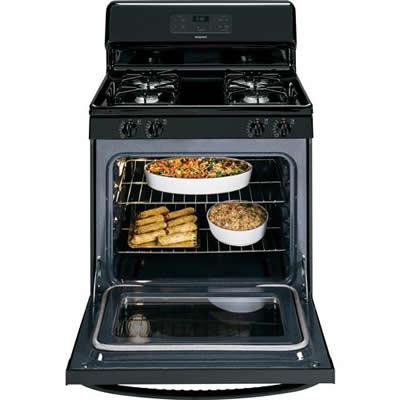 Hotpoint 30-inch Freestanding Gas Range RGB530DEHBB IMAGE 4