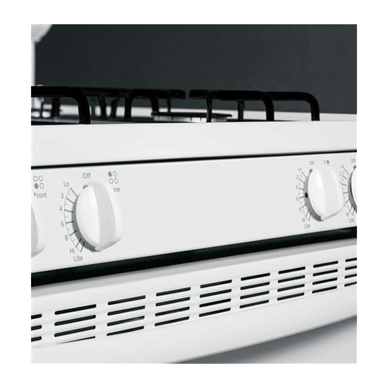 Hotpoint 30-inch Freestanding Gas Range RGB530DEHWW IMAGE 2