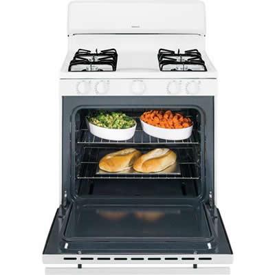 Hotpoint 30-inch Freestanding Gas Range RGB525DEHWW IMAGE 3