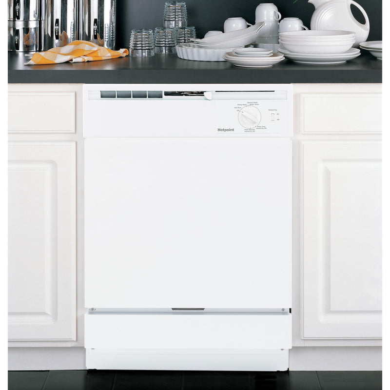 Hotpoint 24-inch Built-in Dishwasher HDA2100HWW IMAGE 3