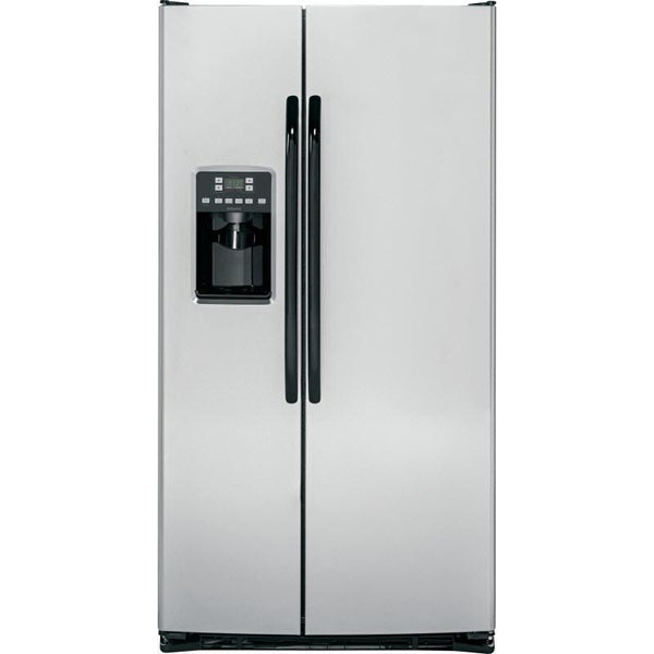 Hotpoint 36-inch, 25.4 cu. ft. Side-by-Side Refrigerator with Ice and Water HSS25ASHSB IMAGE 1