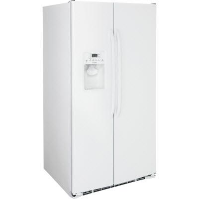 Hotpoint 36-inch, 25.4 cu. ft. Side-by-Side Refrigerator with Ice and Water HSS25ATHWW IMAGE 3