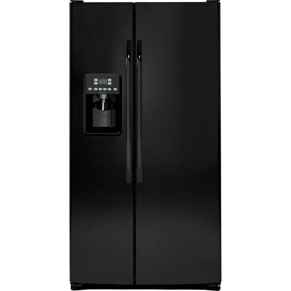 Hotpoint 36-inch, 25.4 cu. ft. Side-by-Side Refrigerator with Ice and Water HSS25ATHBB IMAGE 1