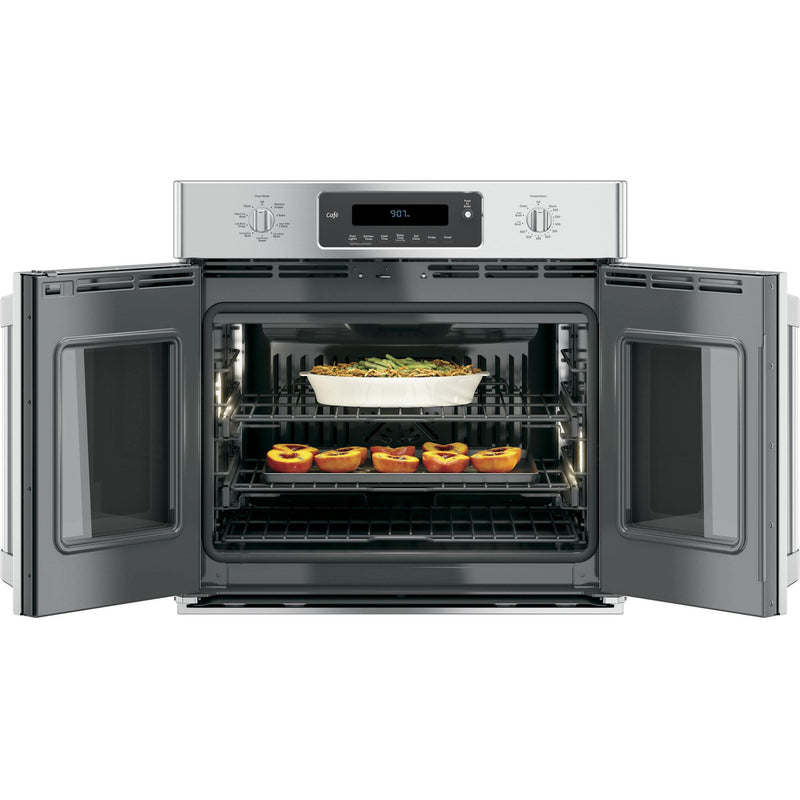 Café 30-inch, 5 cu.ft. Built-in Single Wall Oven with Convection Technology CT9070SHSS IMAGE 3