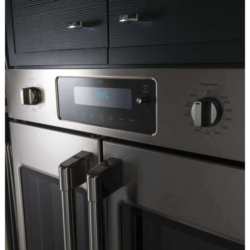 Café 30-inch, 5 cu.ft. Built-in Single Wall Oven with Convection Technology CT9070SHSS IMAGE 4