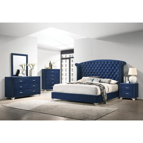 Coaster Furniture Melody 223371KE 7 pc King Panel Bedroom Set IMAGE 1