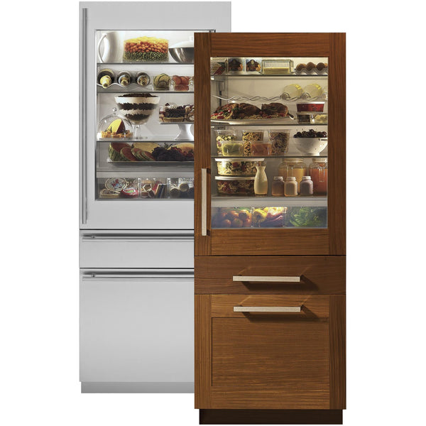 Monogram 30-inch, 14.31 cu. ft. Bottom Freezer Refrigerator with Ice and Water ZIK30GNHII IMAGE 1