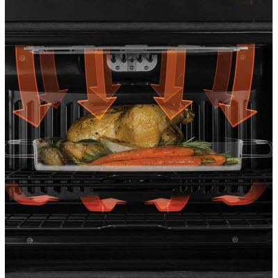 Monogram 27-inch, 4.3 cu. ft. Built-in Single Wall Oven with Convection ZEK7000SHSS IMAGE 3