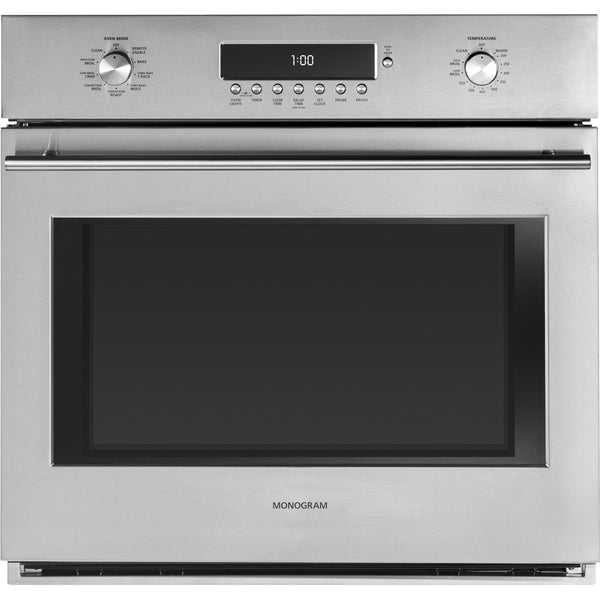 Monogram 30-inch, 5 cu. ft. Built-in Single Wall Oven with Convection ZET1SHSS IMAGE 1