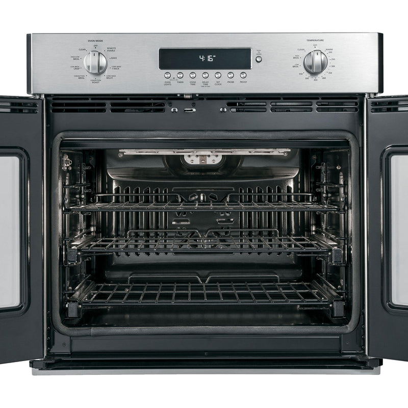 Monogram 30-inch, 5 cu. ft. Built-in Single Wall Oven with Convection ZET1FHSS IMAGE 2