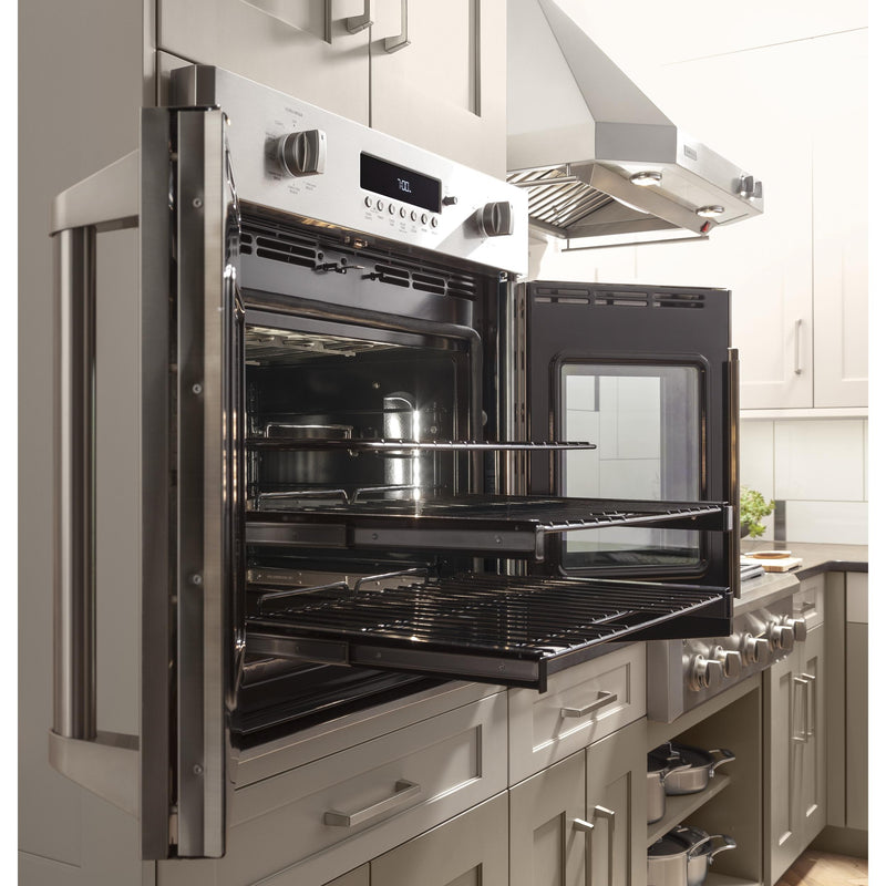 Monogram 30-inch, 5 cu. ft. Built-in Single Wall Oven with Convection ZET1FHSS IMAGE 4