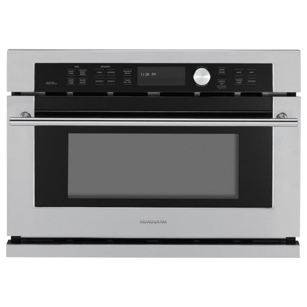 Monogram 27-inch, 1.6 cu. ft. Built-In Microwave Oven ZSC1001JSS IMAGE 1