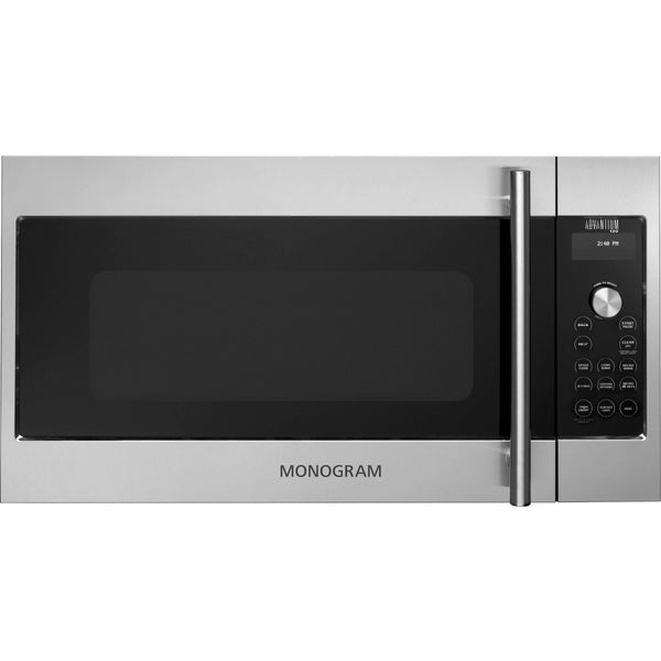 Monogram 30-inch, 1.7 cu. ft. Over-the-Range Microwave Oven with Convection ZSA1201JSS IMAGE 1