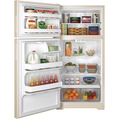 Hotpoint 28-inch, 14.6 cu. ft. Top Freezer Refrigerator HPS15BTHLCC IMAGE 3