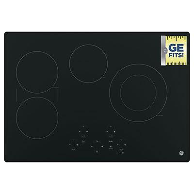 GE 30-inch Built-In Electric Cooktop JP5030DJBB IMAGE 2