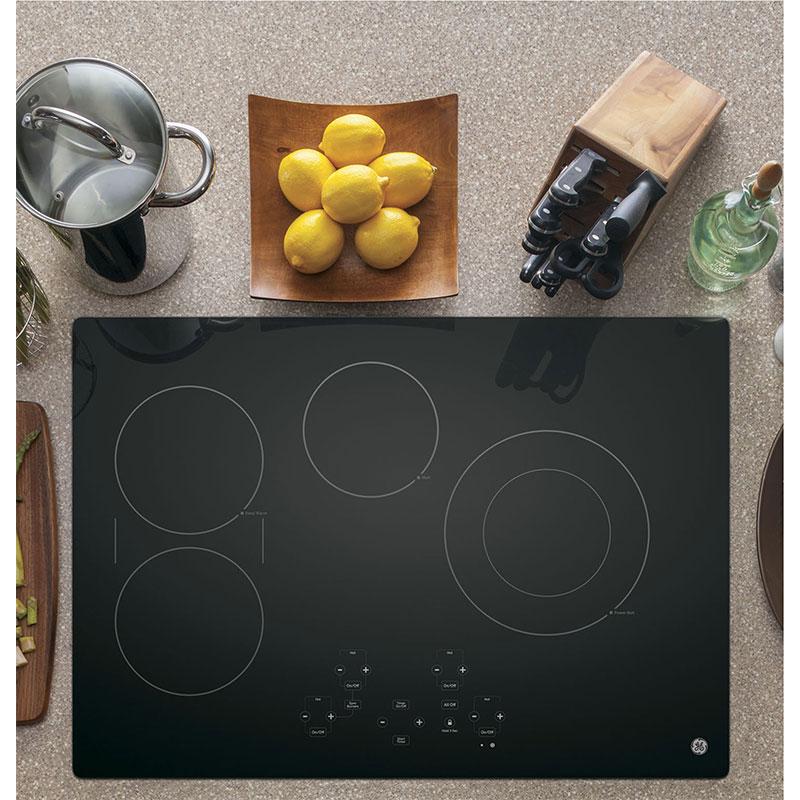 GE 30-inch Built-In Electric Cooktop JP5030DJBB IMAGE 3