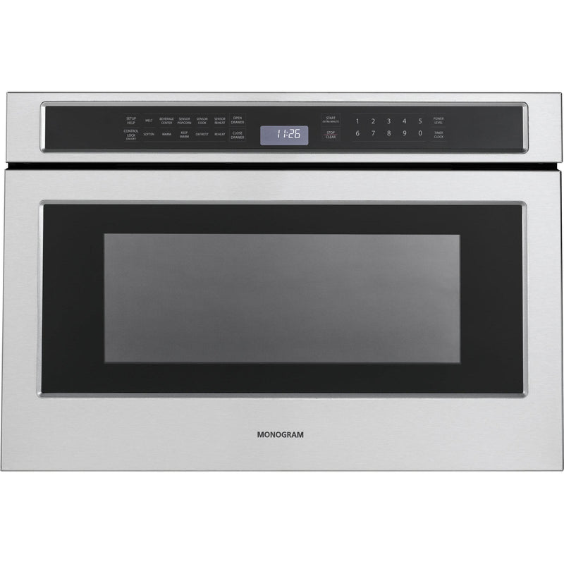 Monogram 24-inch, 1.2 cu. ft. Built-In Microwave Oven ZWL1126SJSS IMAGE 1