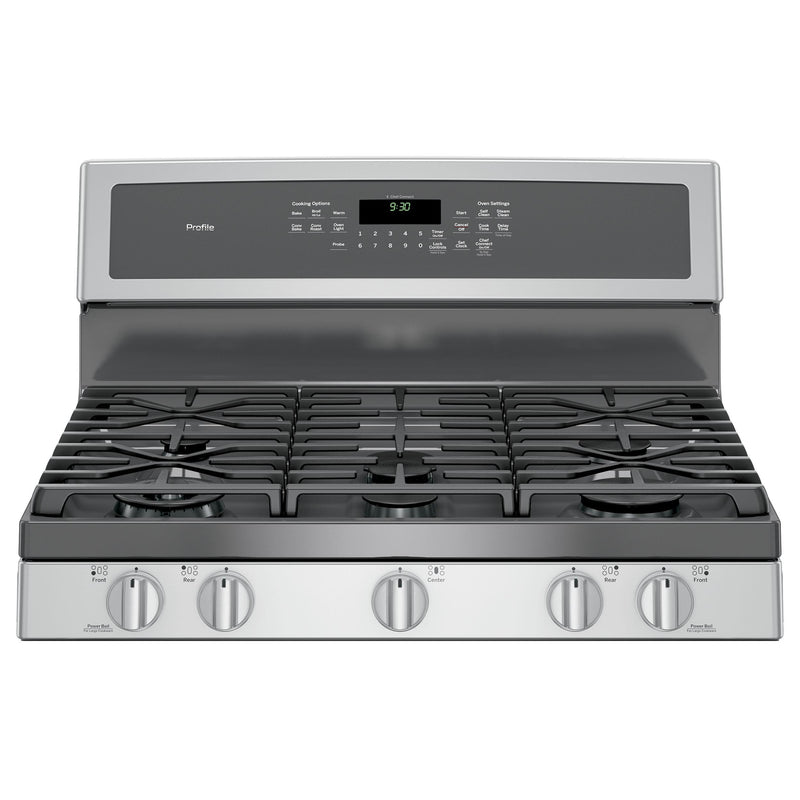 GE Profile 30-inch Freestanding Gas Range PGB930SEJSS IMAGE 4