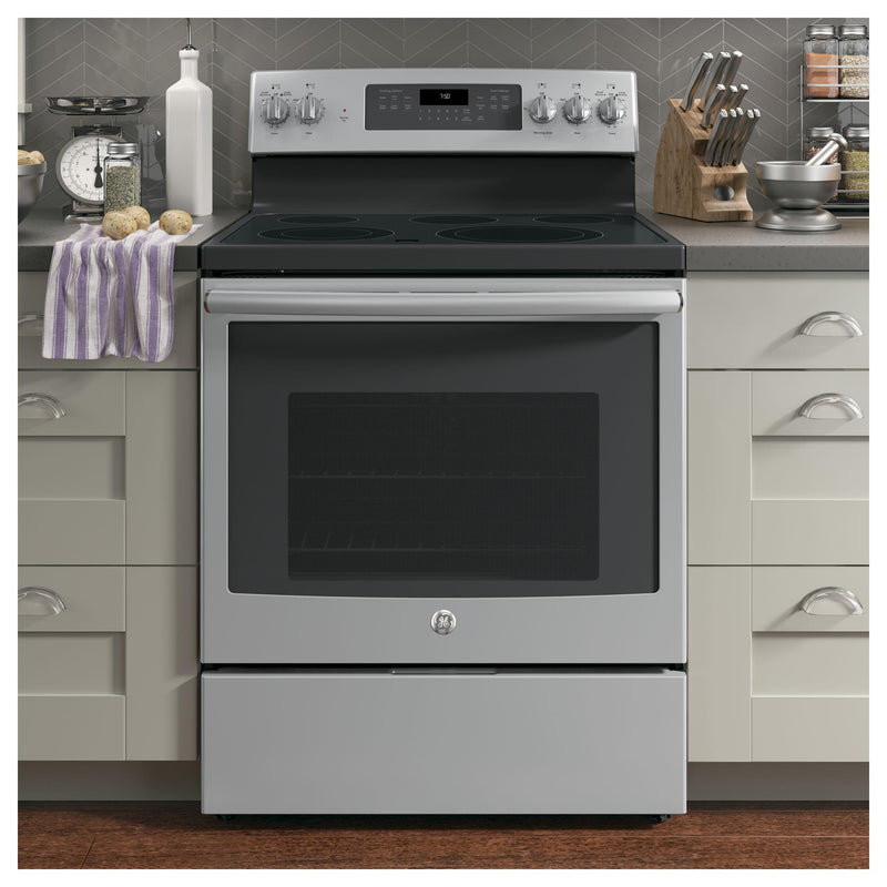 GE 30-inch Freestanding Electric Range JB750SJSS IMAGE 7