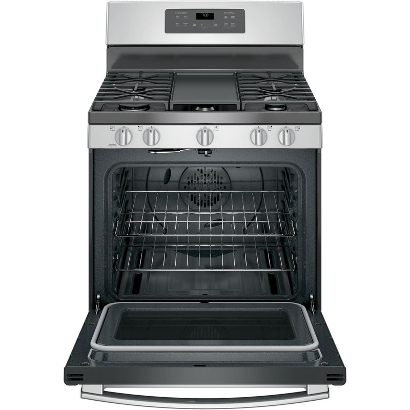 GE 30-inch Freestanding Gas Range JCGB700SEJSS IMAGE 2