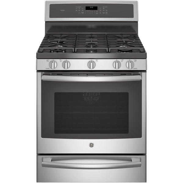 GE Profile 30-inch Freestanding Gas Range PCGB940SEJSS IMAGE 1