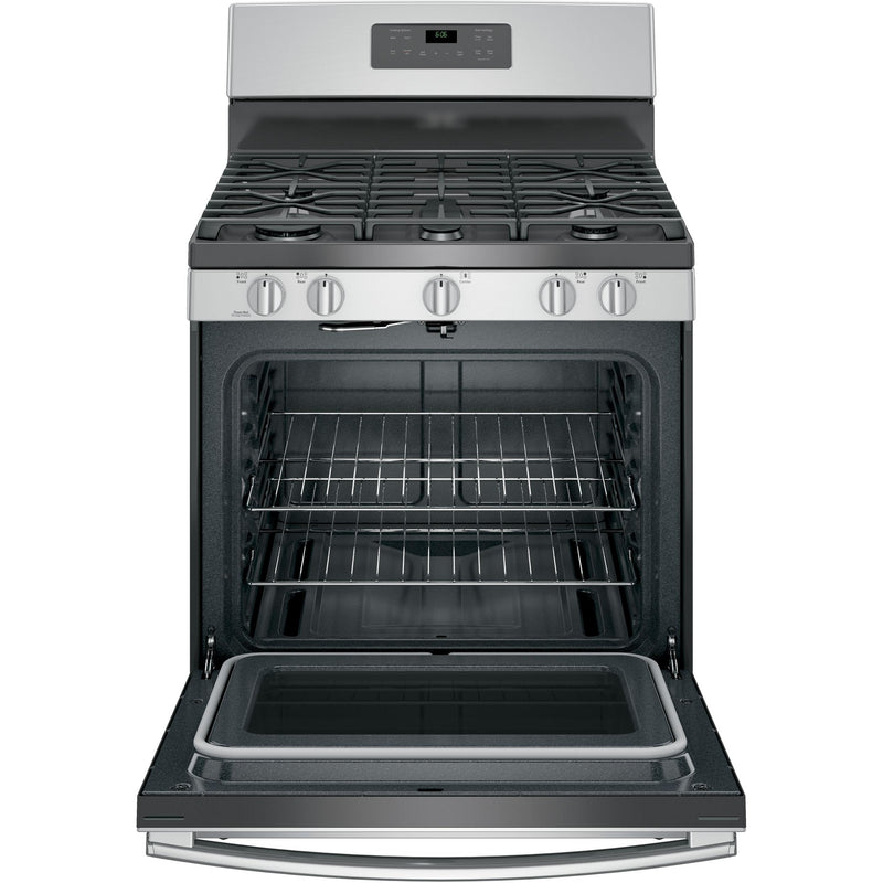 GE 30-inch Freestanding Gas Range JCGB660SEJSS IMAGE 2