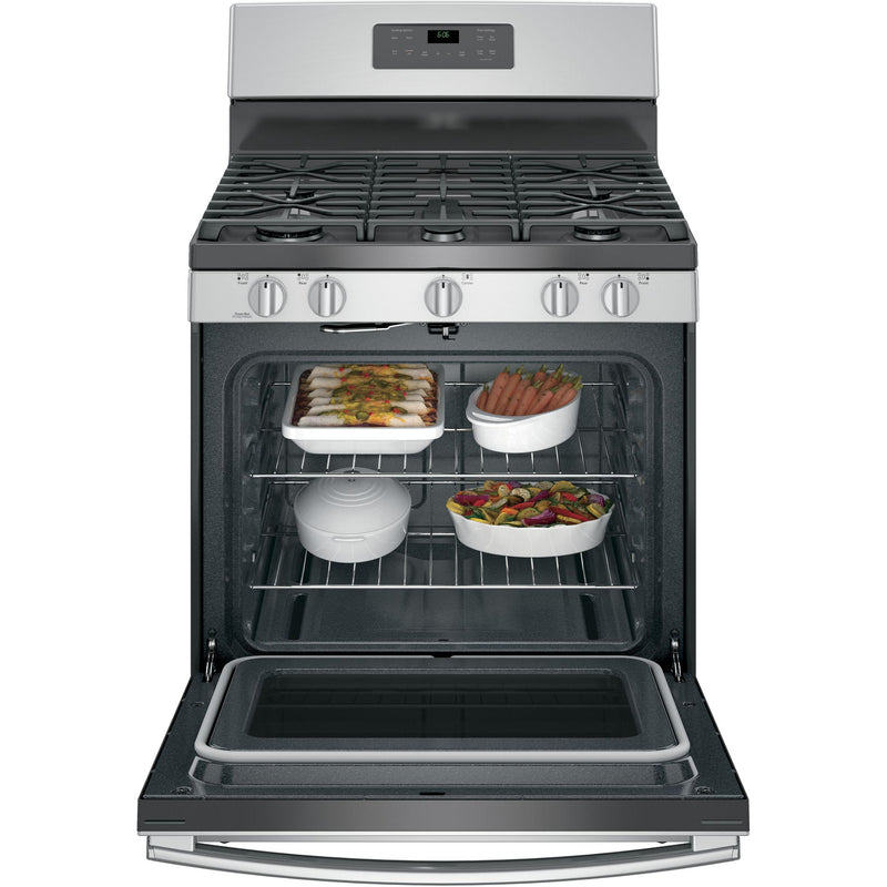 GE 30-inch Freestanding Gas Range JCGB660SEJSS IMAGE 3