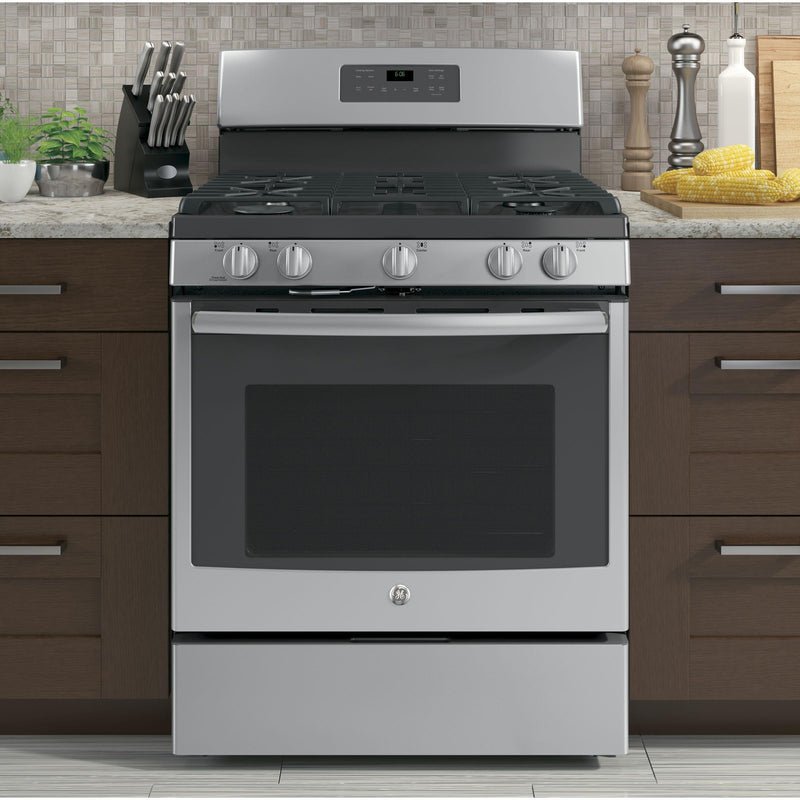 GE 30-inch Freestanding Gas Range JCGB660SEJSS IMAGE 5