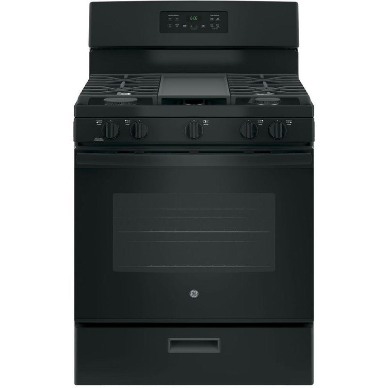 GE 30-inch Freestanding Gas Range JGBS66DEKBB IMAGE 1