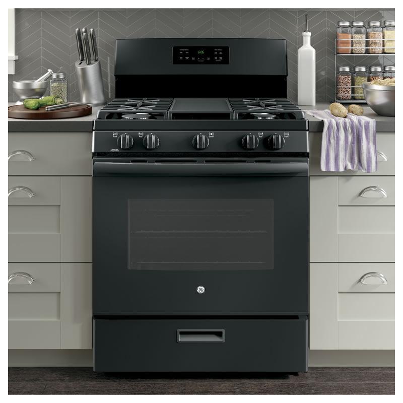 GE 30-inch Freestanding Gas Range JGBS66DEKBB IMAGE 8