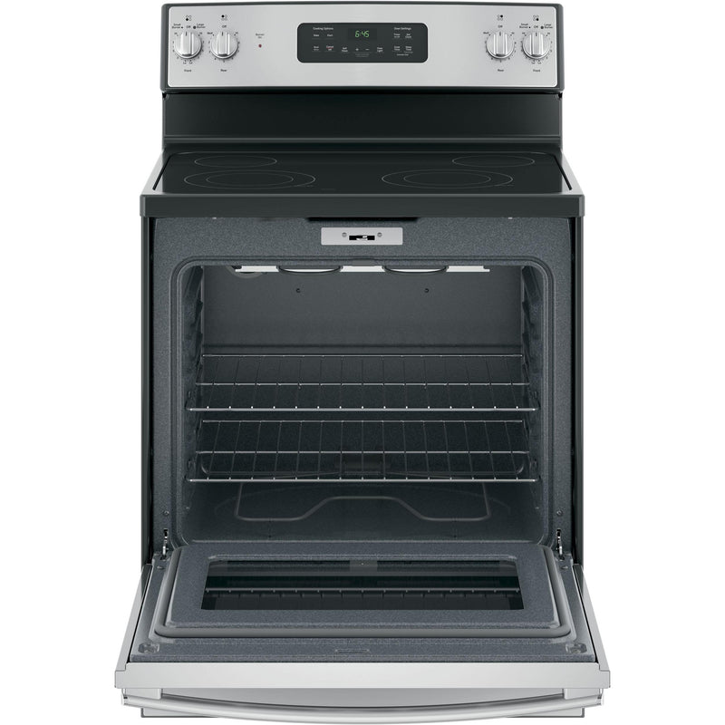 GE 30-inch Freestanding Electric Range JB645RKSS IMAGE 2