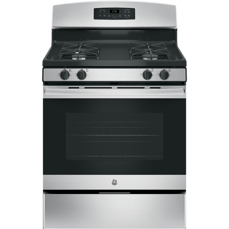 GE 30-inch Freestanding Gas Range JGB635REKSS IMAGE 1