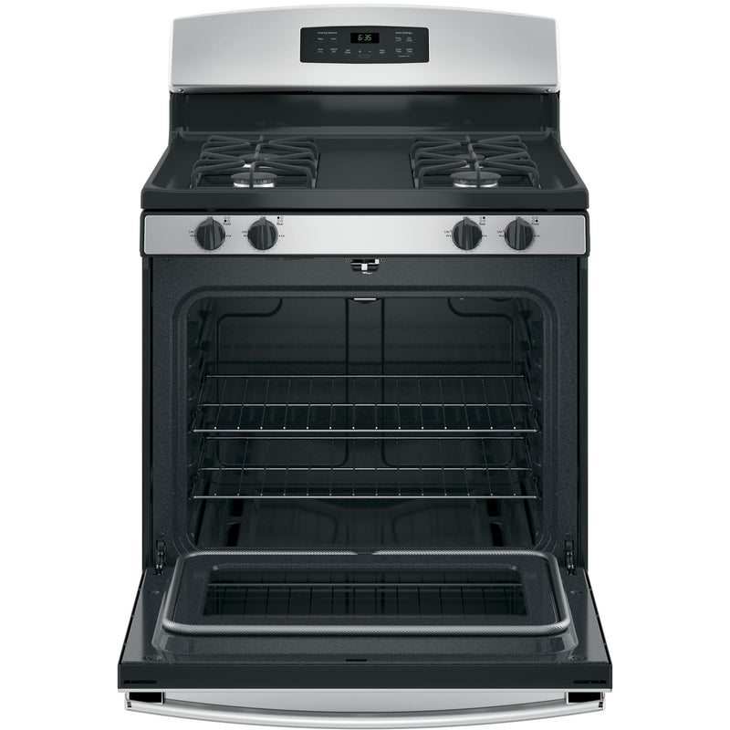 GE 30-inch Freestanding Gas Range JGB635REKSS IMAGE 2