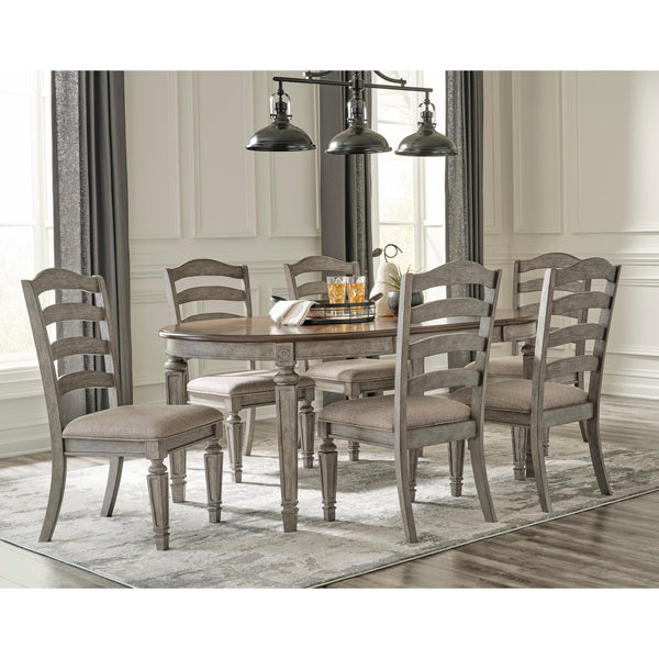 Signature Design by Ashley Lodenbay D751D1 7 pc Dining Set IMAGE 1