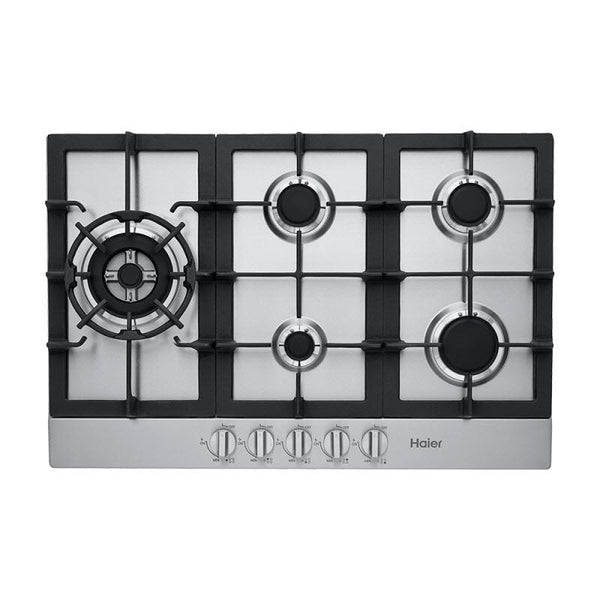 Haier 30-inch Built-In Gas Cooktop HCC3230AGS IMAGE 1