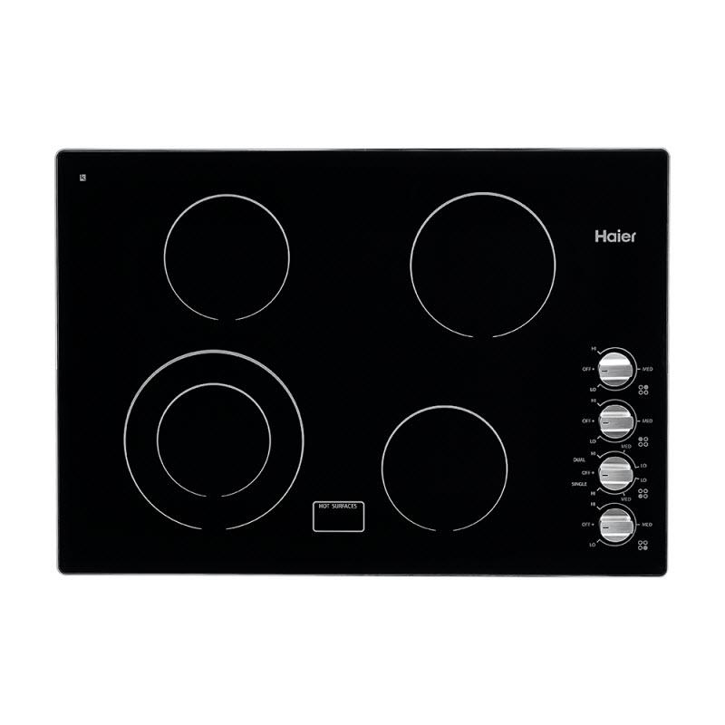 Haier 30-inch Built-In Electric Cooktop HCC3320AES IMAGE 1