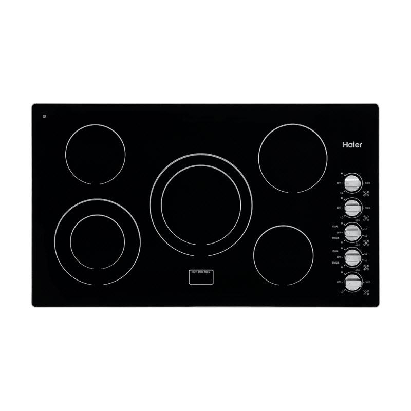 Haier 36-inch Built-In Electric Cooktop HCC6320AES IMAGE 1