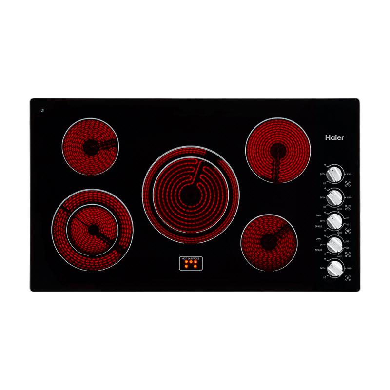 Haier 36-inch Built-In Electric Cooktop HCC6320AES IMAGE 2