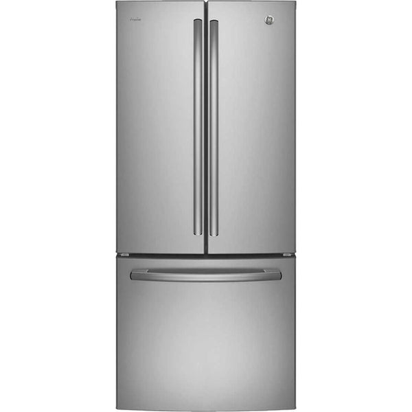 GE Profile 30-inch, 20.8 cu. ft. French 3-Door Refrigerator with Interior Ice Maker PNE21KSKSS IMAGE 1