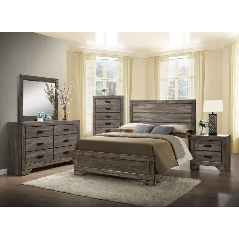 Elements International Nathan 2-Drawer Nightstand NH100NS IMAGE 4