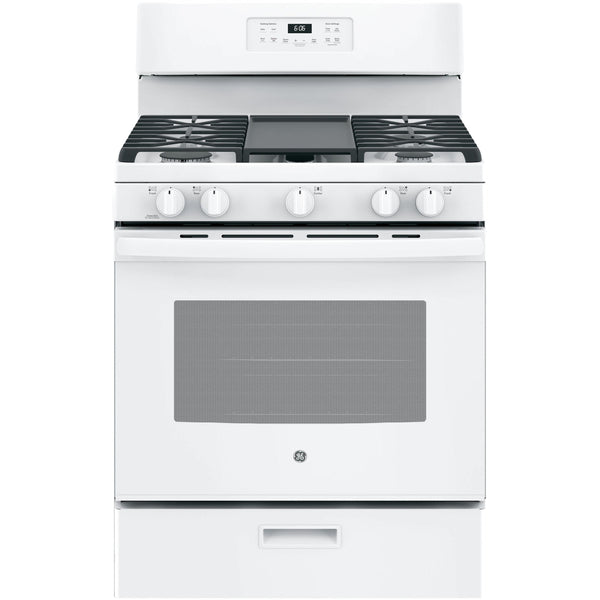 GE 30-inch Freestanding Gas Range JGBS66DEKWW IMAGE 1