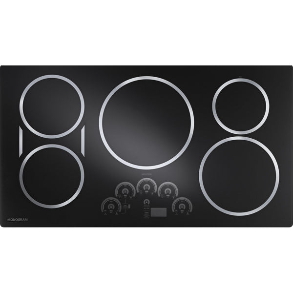 Monogram 36-inch Built-In Induction Cooktop ZHU36RDJBB IMAGE 1