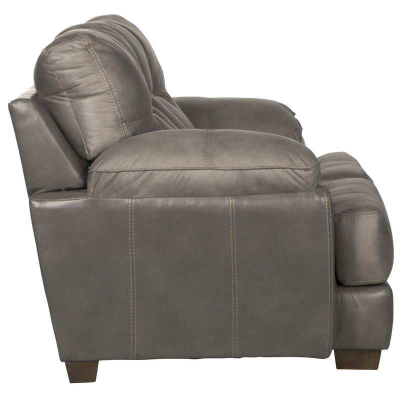 Jackson Furniture Drummond Stationary Leather Look Fabric Loveseat 429602 1152-18/1300-28 IMAGE 4