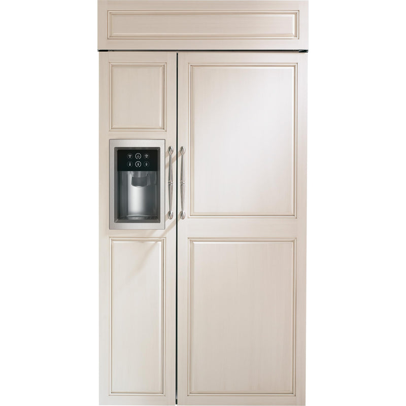 Monogram 42-inch, 25.5 cu. ft. Side-by-Side Refrigerator with Ice and Water ZISB420DK IMAGE 1