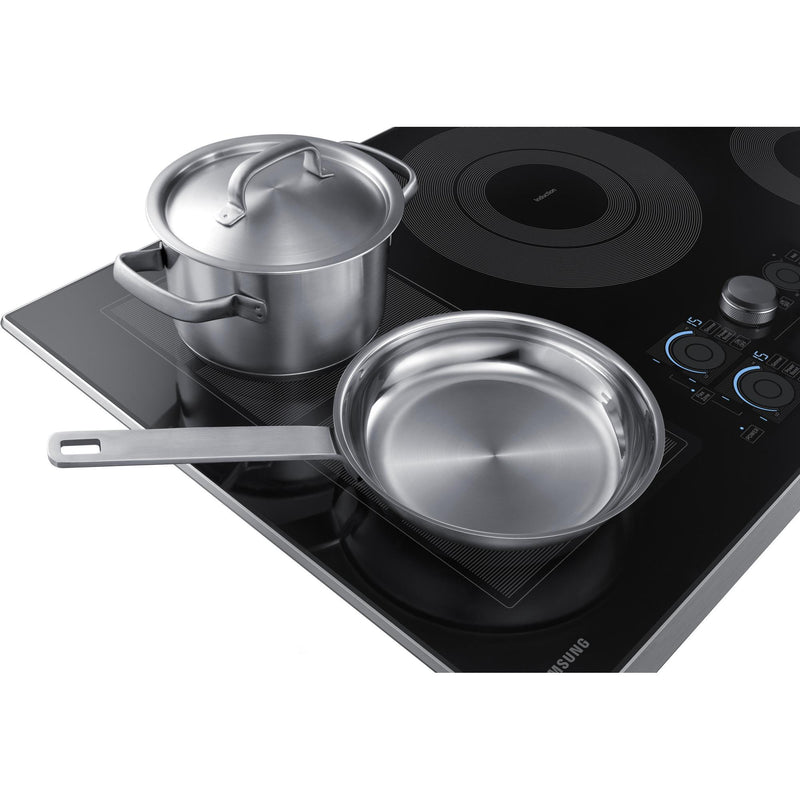 Samsung 36-inch Built-in Induction Cooktop with Virtual Flame Technology™ NZ36K7880US/AA IMAGE 5