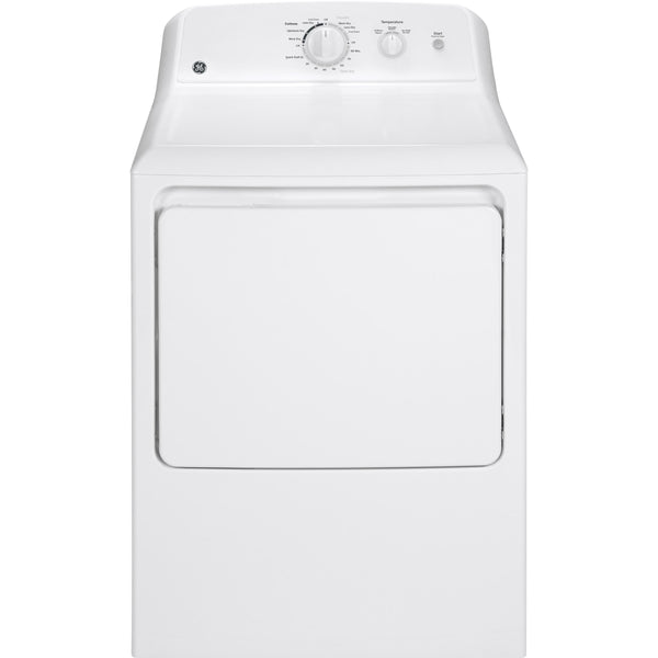 GE 6.2 cu. ft. Electric Dryer GTX22EASKWW IMAGE 1