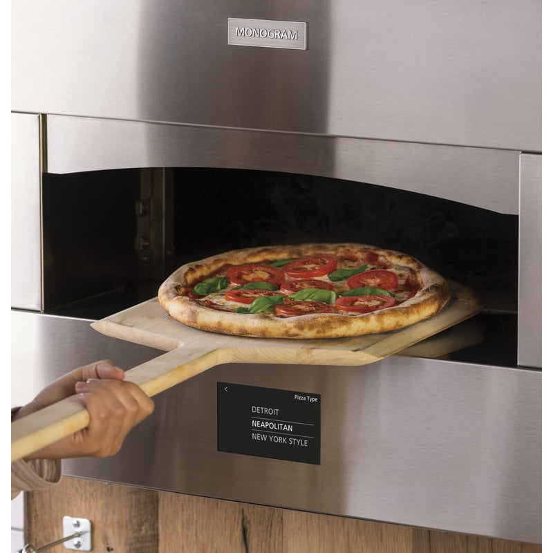 Monogram 30-inch, 1.41 cu. ft. Built-in Pizza Wall Oven ZEP30SKSS IMAGE 4