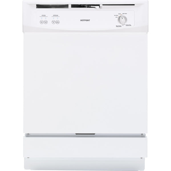 Hotpoint 24-inch Built-In Dishwasher HDA2000TWW IMAGE 1