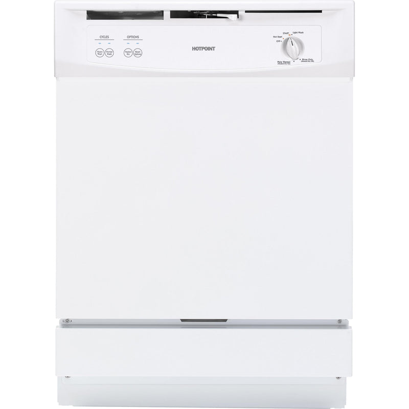 Hotpoint 24-inch Built-In Dishwasher HDA2000TWW IMAGE 1